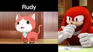 Knuckles rates more cat yokai