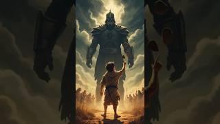 Why was David able to defeat Goliath?