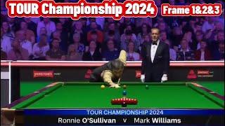 Tour Championship_ Ronnie O'Sullivan Vs Mark Williams Frame 1&2&3