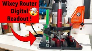 Router Digital Readout. Wixey Digital Router Readout and Jessem Master R Lift II Install.