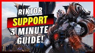 3 Minute Riktor Guide (Support) - Predecessor Guide