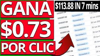 Gana Por Dar Clic A Websites ($0.73 Por Clic) | Ganar Dinero Por Internet GRATIS