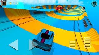 Mega Ramp Car Racing - Impossible Car stunts Game - Android GamePlay