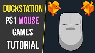 How to Play PS1 Mouse Games in DuckStation