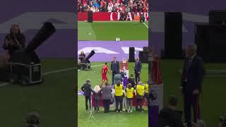 Trent kisses the badge. #sports #viralvideo #liverpool