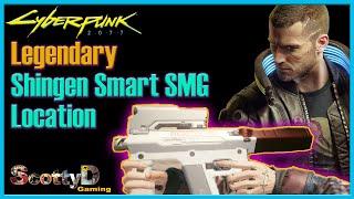 Cyberpunk Legendary Shingen Mark V Location (Where to Find Best Smart SMG Weapon)