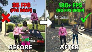 GTA V Grand RP - How To Boost FPS In 2022|GTA V RP Best Settings|Increase FPS & Fix Shuttering Guide