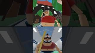 ESCAPE EVIL GRANDPA! vs MR STINKY'S DETENTION Jumpscare #shorts