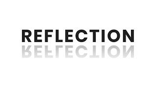 Simple Text Reflection Effect using HTML & CSS | CodingNepal