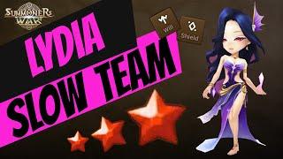 Slow Cleave Team with Lydia in Summoners War RTA