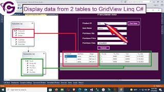 How To Get Data From Multiple Tables In C# Windows Form