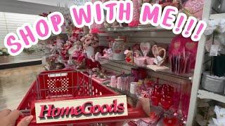 ASMR Shop With Me ️HOMEGOODS️ Valentine’s Day Decor (whispering voiceover)