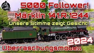 Märklin Überraschungsmodell 2024 - Dampflok 141.R.1244 - Artikel 38141