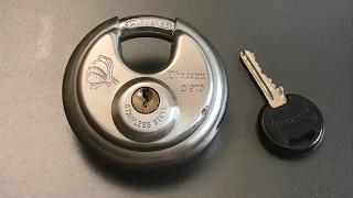 [378] Chateau C970 Disc Padlock Picked