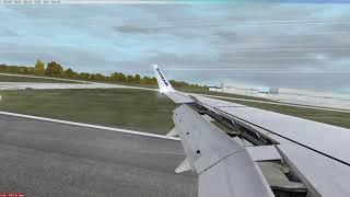 LOWW RWY 11 VOR/LOC approach with EI-EFY (B738) | FSX