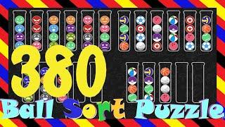 Ball Sort Puzzle Level 380 No Extra TubesGame Walkthrough