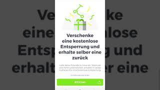 gib diesen Code ein und ihr erhaltet eine Freifahrt für lime e Scooter