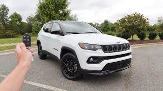 2024 Jeep Compass Latitude 4X4: Start Up, Walkaround, Test Drive and Review