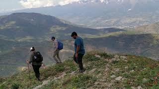 Спуск с Малого Чимгана по северному склону. Часть -1. Для смелых. Descending from Small Chimgan.