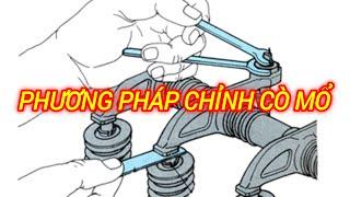 Cách chỉnh khe hở nhiệt xupap ​@KENHKIENTHUCOTO