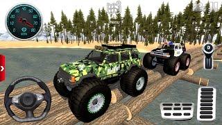 Juegos De Carros - US Army, Police cars Exterme Off-Road #1 - Offroad Outlaws Android Gameplay FHD