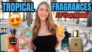 TOP 10 BEST SUMMER FRAGRANCES FOR ALL YEAR WEAR! Smell Fruity and Fun! (even in the winter)