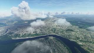 Уфа и республика Башкортостан в Microsoft Flight Simulator 2020 / Облет с дрона