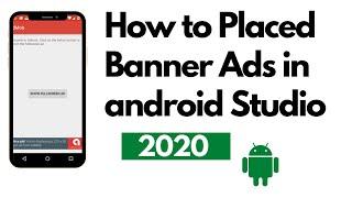 How to add Admob Banner Ads In Android Studio 2020