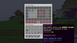 Hypixel Skyblock's Secret Crafting Recipe