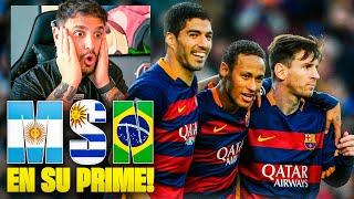 REACCIONANDO a MESSI SUAREZ y NEYMAR IMPRESIONANDO AL MUNDO *EL MEJOR TRÍO DE LA HISTORIA*