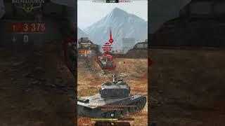 AMX 50B Хватит планку поднимать #shortswotblitz #tanksblitz #brenilouren #shorts #wot #wotblitz #мем