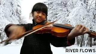 River flows || Saummya Singh || Violin Maicha