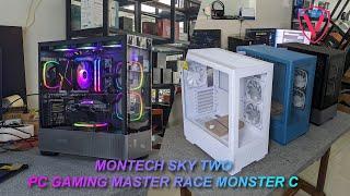 PC Gaming Master Race Monster C Máy Tính Đại Việt, Case Montech Sky Two