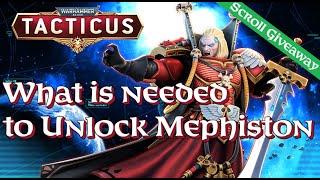 What is needed to unlock Mephiston