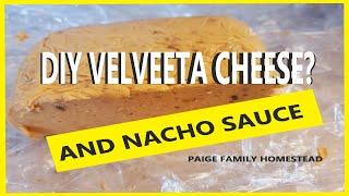 How to make Velveeta Cheese and Nacho sauce