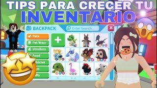 Tips para crecer tu inventario en Adopt me! Roblox