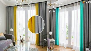 Living Room Curtains Design Ideas | Window Sheer Curtains Blinds Home Decor | Home Interior Design