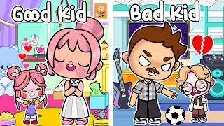 Good Kid And Bad Kid In Avatar World | Toca Sad Story | Toca Boca Life World | Toca Animation