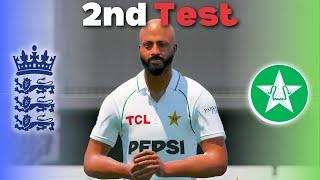 BAZZBALL vs SAJID & NOMI  Pakistan vs England 2nd Test Match  Career Mode Cricket 24