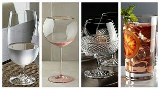 Water Glass Design Collection | Juice Glass Design Ideas | Latest Kitchen Crockery Designs