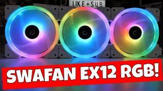 BEST PC FANS Thermaltake Swafan EX12 RGB Magnetic Silence