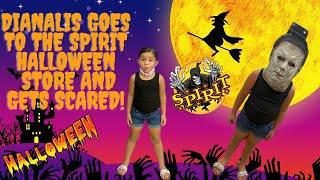 Dianalis goes to the Spirit Halloween store and gets SCARED!