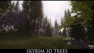 Skyrim SE Mods: Skyrim 3D Trees