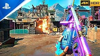 FAR CRY NEW DAWN | BADASS HIGH ACTION STEALTH TAKEDOWNS & EPIC RAMPAGE KILLS | OUTPOST LIBERATION |