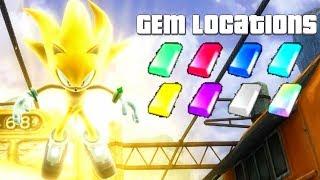 Sonic 06 P-06 Demo 2 - All Gem Locations + Super Sonic