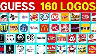 Guess the160 Logos Test Your Knowledge and Discover Fun Brands" #LogoChallenge #GuessThe Logo.