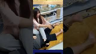 Family Tickle Games || Tickle game with little brother and sister