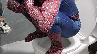 Collection of spiderman's farting videos with millions of views Funny Superman | Spiderman Family