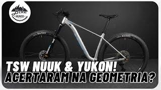 ANALISANDO TODA A GEOMETRIA DA TSW NUUK E YUKON! FAZEM SENTIDO? | BIKE MUNDO