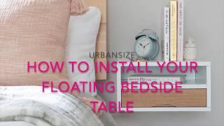 Urbansize Floating Bedside Installation